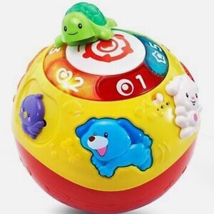 VTech Wiggle & Crawl Rolling, Singing, Baby Learning Toy
